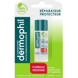 Dermophil Stick Lèvres Réparateur Protecteur Formule Indienne 4g (lot de 3) stick 4g