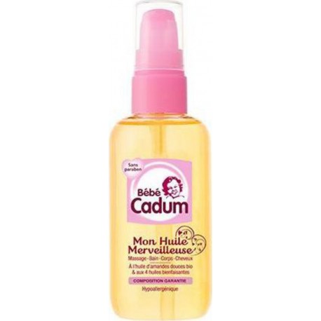 Cadum Bébé Mon Huile Merveilleuse 100ml (lot de 3)