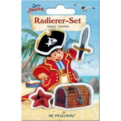 Die Spiegelburg Set de gommes Capt’n Sharky 12050