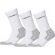 Head Chaussettes Performance Crew Gris Blanc Taille 39 à 42