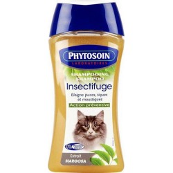 Phytosoin Shampooing Insectifuge Action Préventive Pour Chat 250ml