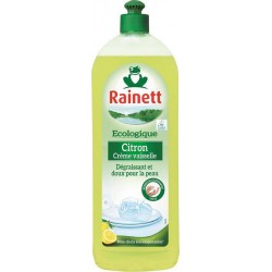 Rainett Écologique Crème Vaisselle au Citron 750ml
