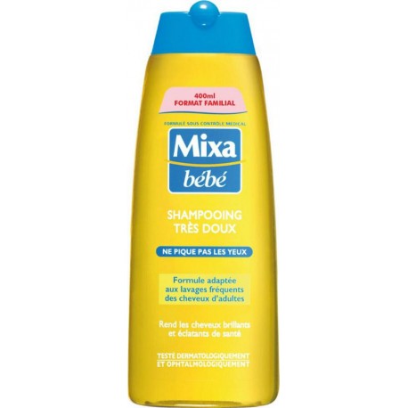 Mixa Bébé Shampooing Très Doux Ne Pique Pas Les Yeux Format Familial 400ml