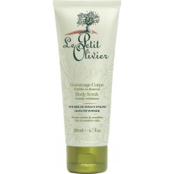 Le Petit Olivier Gommage Corps Poudre de Noyaux d’Olive Peaux Sèches & Sensibles 200ml