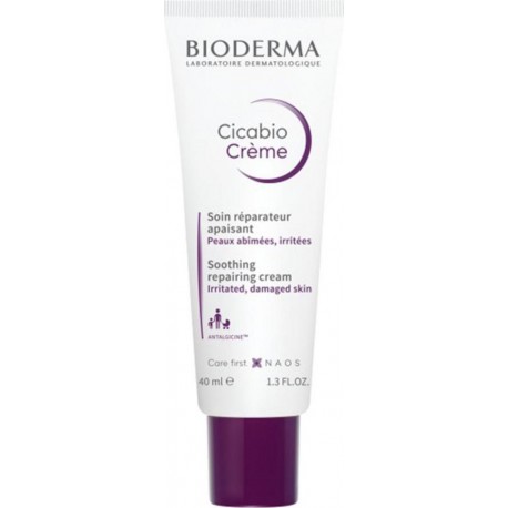 BIODERMA Cicabio Crème Soin Réparateur Apaisant Peaux Abîmées Irritées 40ml