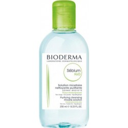 BIODERMA Sébium H2O Solution Micellaire Nettoyante Purifiante Peaux Mixtes Grasses 250ml