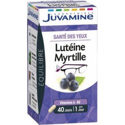 Juvamine Équilibre Santé des Yeux Lutéine Myrtille