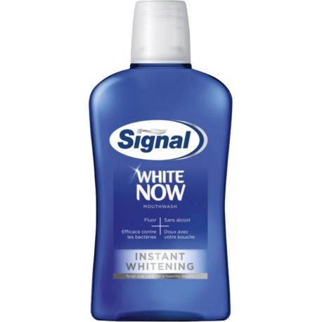 Signal Bain De Bouche Classique White Now Instant Whitening 500ml (lot de 3)
